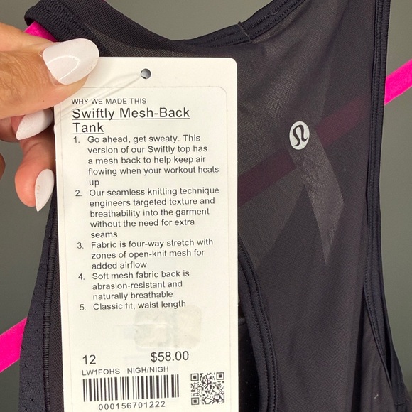 Lululemon Swiftly mesh back tank - Picture 4 of 4